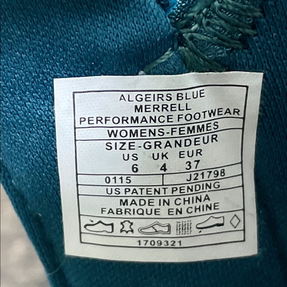 Merrell Terran Convertible Algeirs Blue Leather Sandals J21798 - Picture 8 of 9